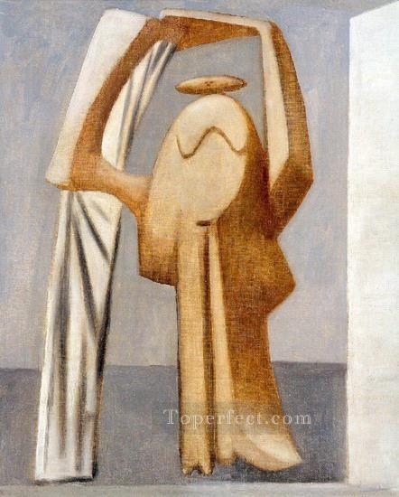 腕を上げた入浴者 1929 年キュビズム パブロ・ピカソ油絵